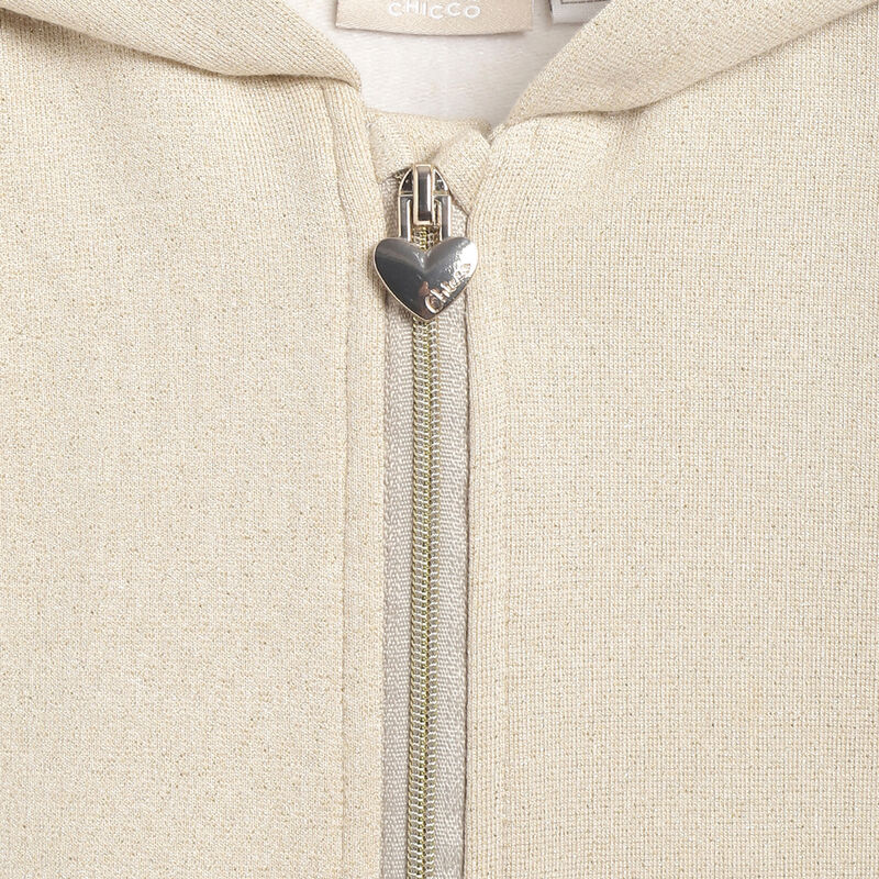 Girls Light Natural Solid Sweatshirt image number 2
